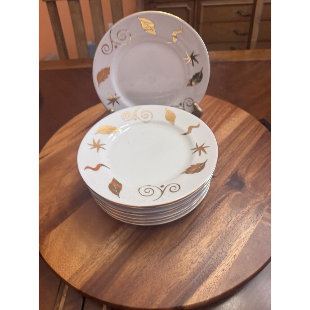 Pier 1 Monno Bangladesh Holiday Salad Plates A Sets Of 6